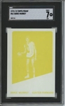 1972 Topps #61 Dorie Murrey 9 card progressive proof.